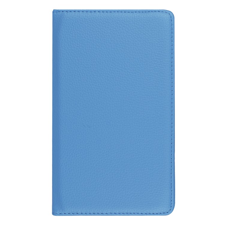 Litchi Skin Leather Cover Case with 360 Degree Rotary Stand for Huawei MediaPad T3 7.0 4G - Baby Blue-3