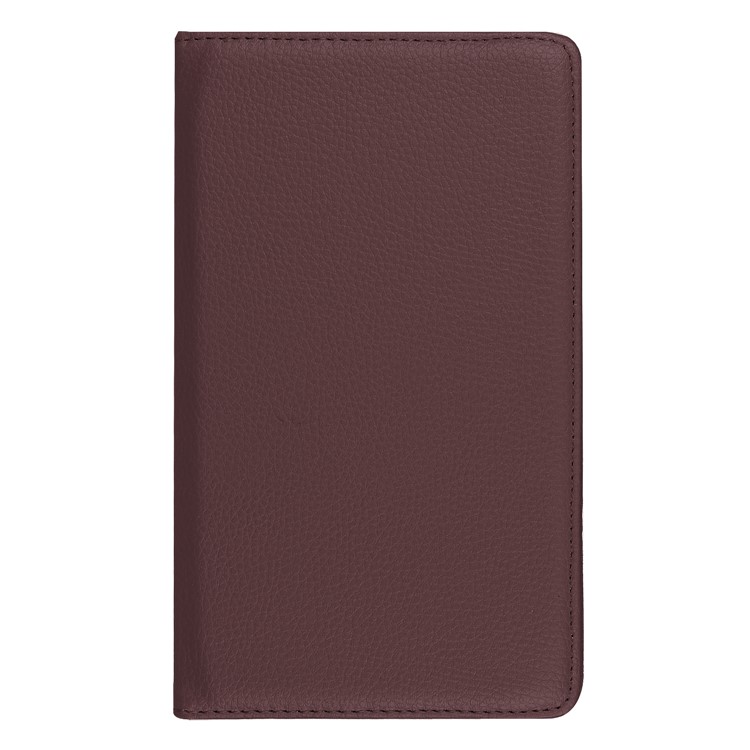 Litchi Grain 360 Degree Rotary Stand Leather Shell Case for Huawei MediaPad T3 7.0 4G - Brown-3