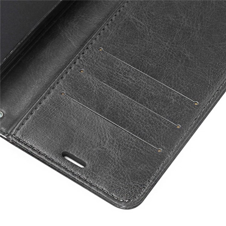 ENKAY Crazy Horse PU Leather Protection Mobile Phone Case for Huawei P20 Pro - Black-6