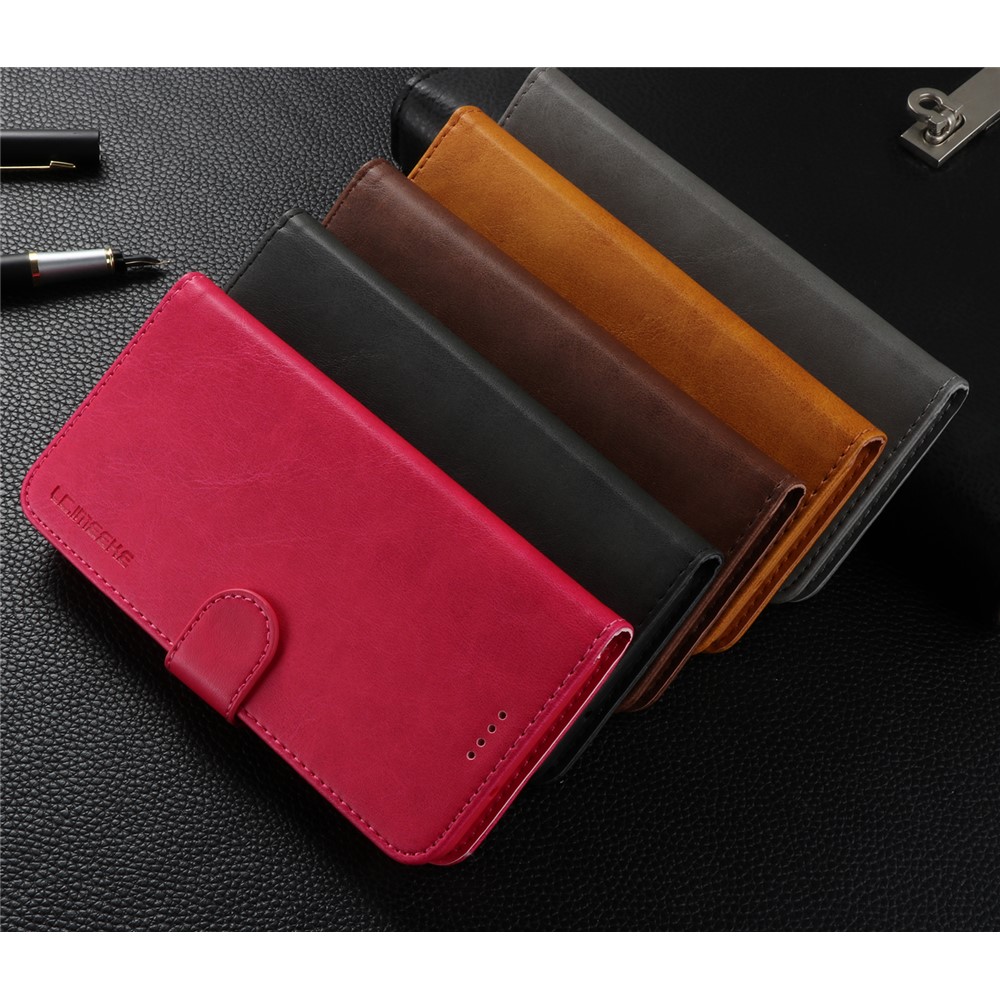 LC.IMEEKE Wallet Leather Case with Stand for Huawei P20 Pro - Rose-10