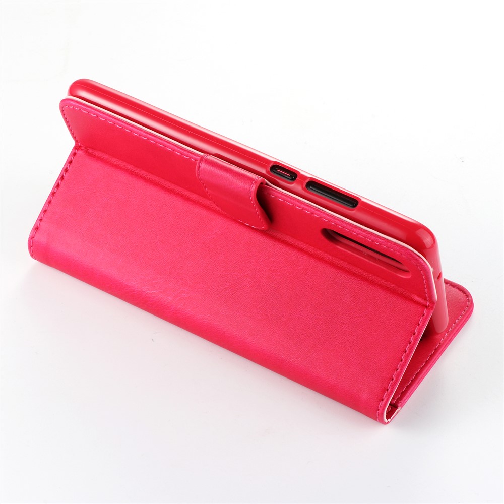 LC.IMEEKE Wallet Leather Case with Stand for Huawei P20 Pro - Rose-2