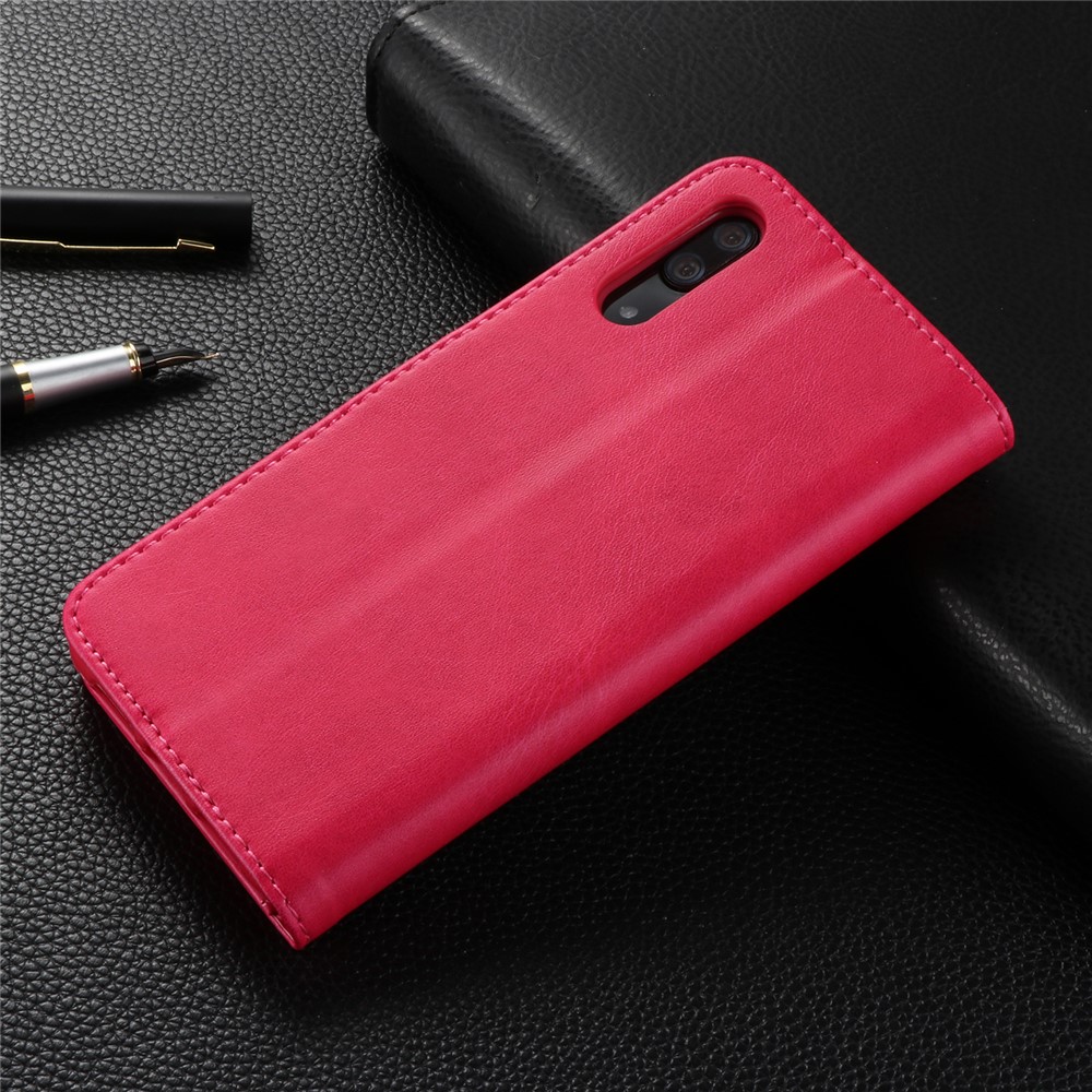 LC.IMEEKE Wallet Leather Case with Stand for Huawei P20 Pro - Rose-8