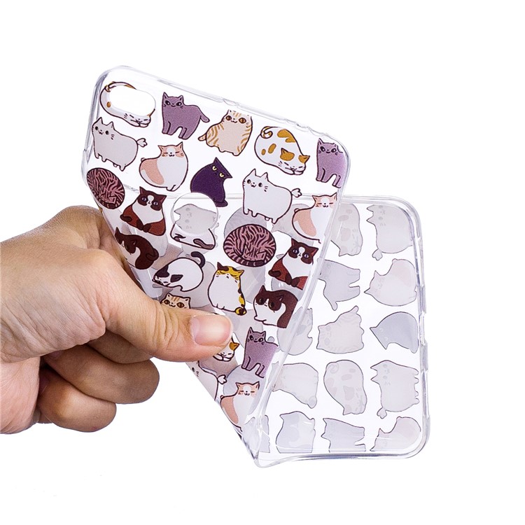 Pattern Printing IMD TPU Back Case Shell for Huawei Honor 7X - Cartoon Animals-5