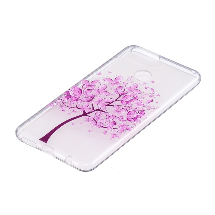 Pattern Printing IMD TPU Back Cellphone Cover for Huawei Honor 7X - Tree-3