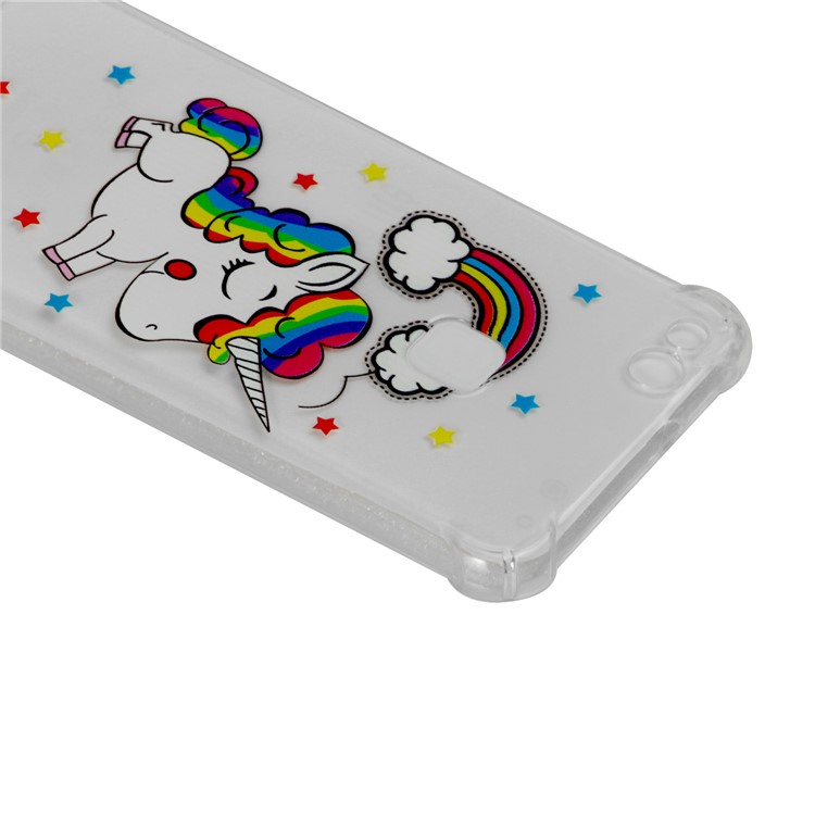 Pattern Printing TPU Phone Cover Case for Huawei P10 Lite - Unicorn-4