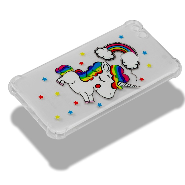 Pattern Printing TPU Phone Cover Case for Huawei P10 Lite - Unicorn-5