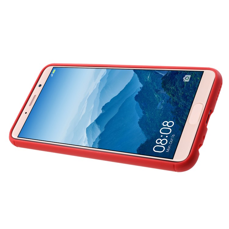 Banque de Doigt en Métal TPU TPU Mobile Phone Case Pour Huawei Mate 10 Lite - Rouge