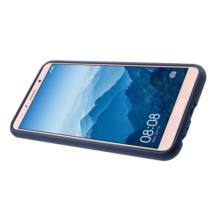 Metal Finger Ring Kickstand TPU Back Shell for Huawei Mate 10 Lite - Blue-4
