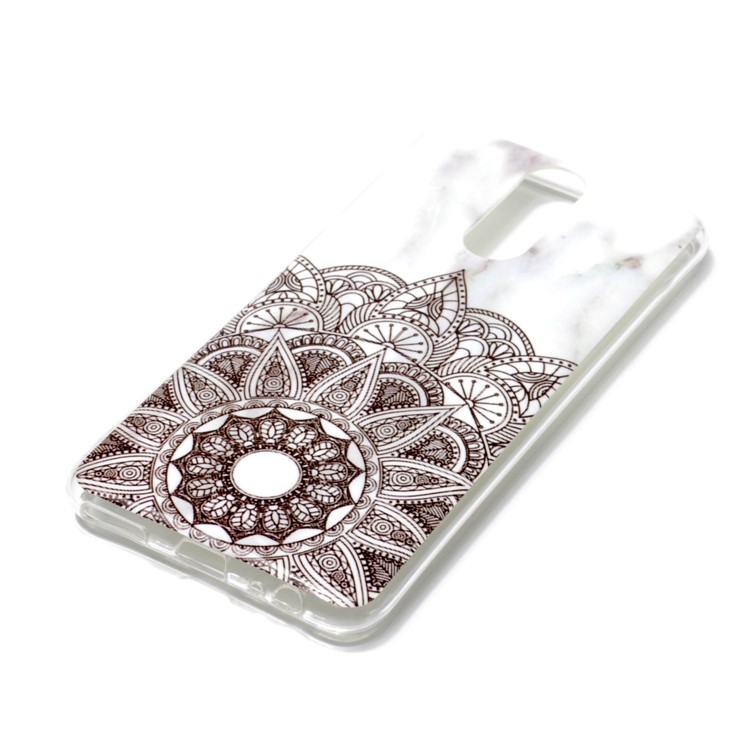 Marble Pattern IMD TPU Back Cover for Huawei Mate 10 Lite / nova 2i / Maimang 6 / Honor 9i (India) - Mandala Pattern-2