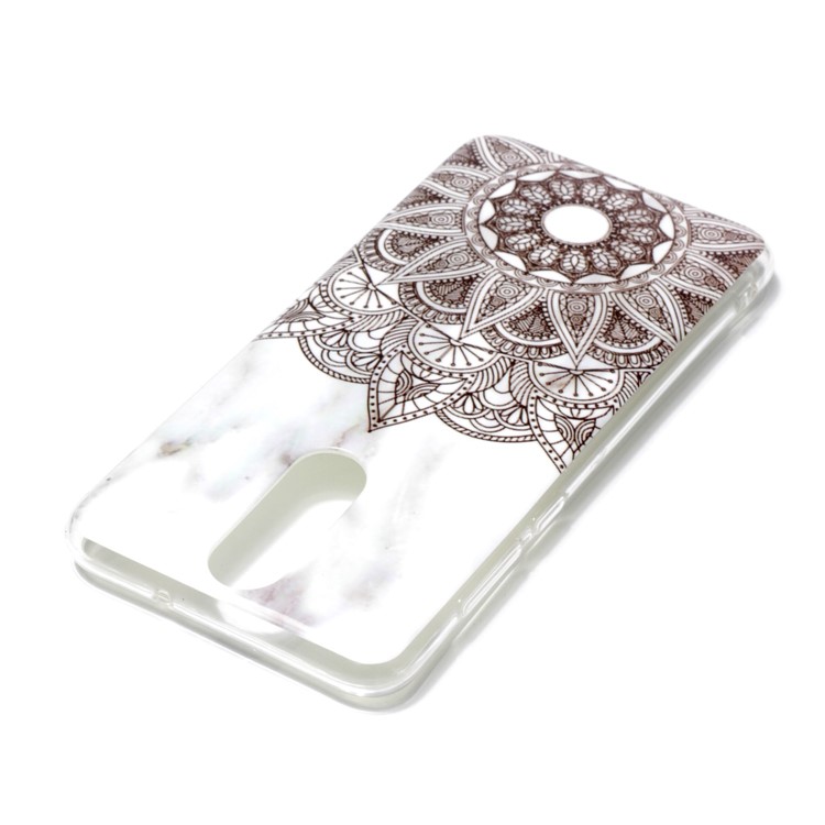 Marble Pattern IMD TPU Back Cover for Huawei Mate 10 Lite / nova 2i / Maimang 6 / Honor 9i (India) - Mandala Pattern-3