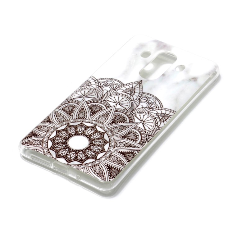 Marble Pattern IMD TPU Case Cover for Huawei Mate 10 Pro - Mandala Pattern-2