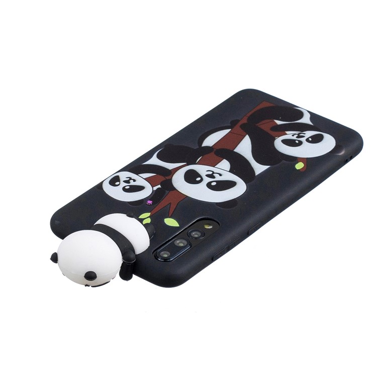 3D Cute Doll Pattern Printing TPU Phone Casing for Huawei P20 Pro - Lovely Pandas-6