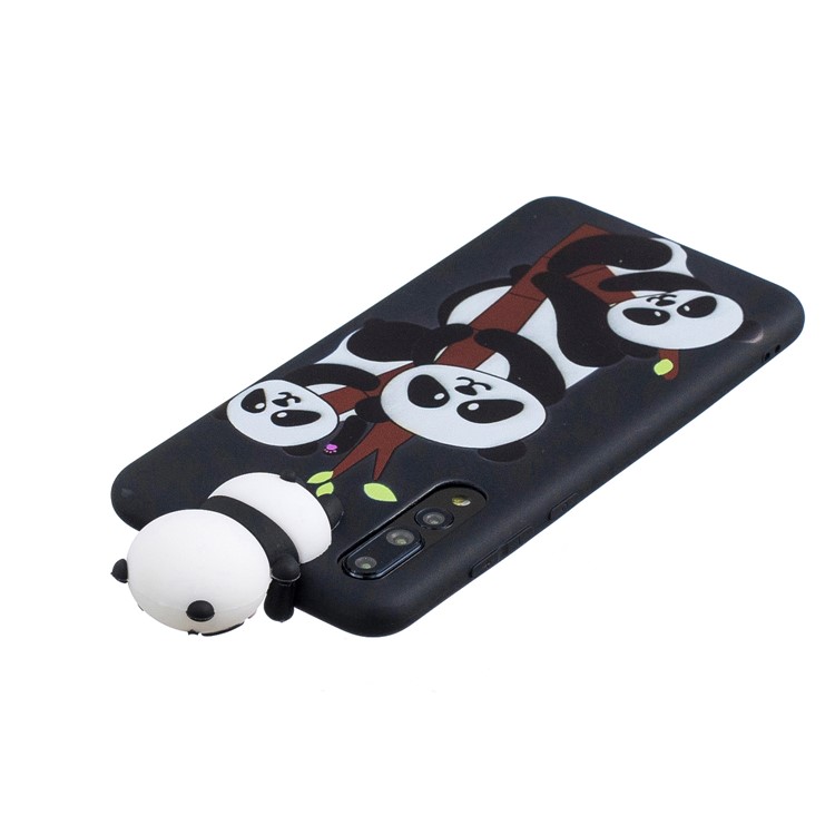 3d Mignon de Poupée Mignon Imprimerie TPU Téléphone Pour Huawei P20 Pro - Beaux Pandas