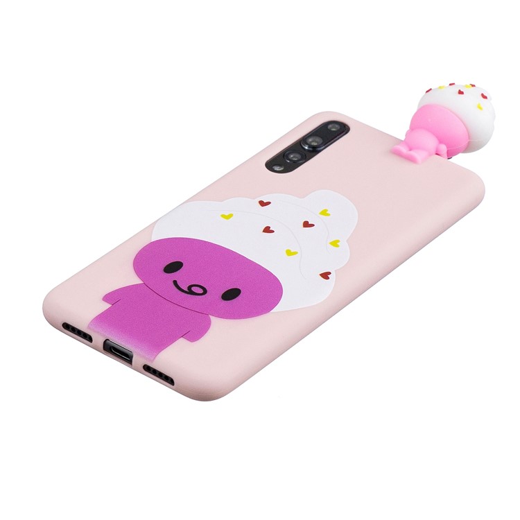 Modelo Lindo De La Muñeca 3D Que Imprime La Caja De Cáscara Del Teléfono Suave De TPU Para Huawei P20 Favorable - Animal De Dibujos Animados-5