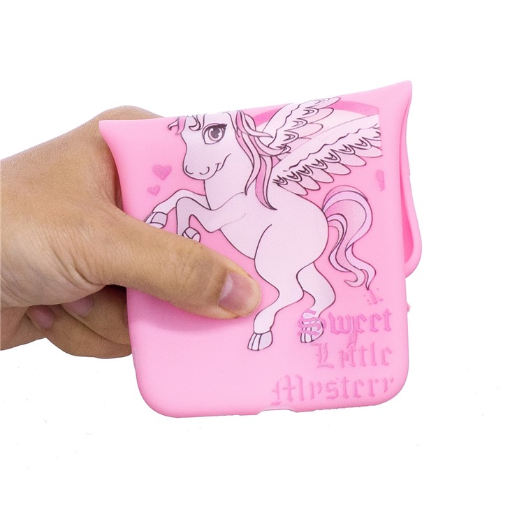 3D Cute Doll Pattern Printing TPU Mobile Phone Case Accessory for Huawei P20 Pro - Unicorn-6