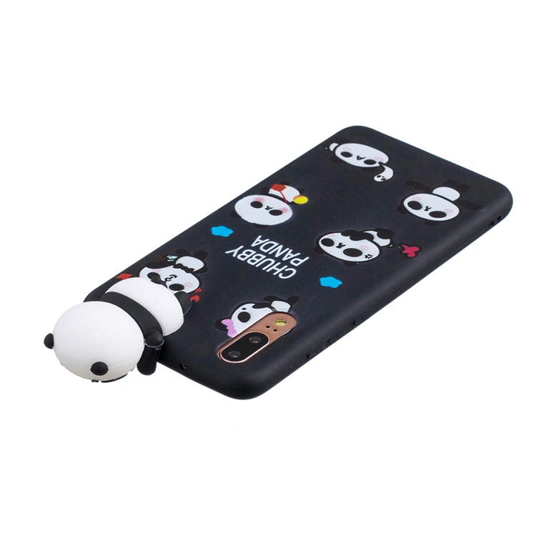 3D Animal Pattern Printing Soft TPU Phone Case for Huawei P20 - Chubby Panda-5