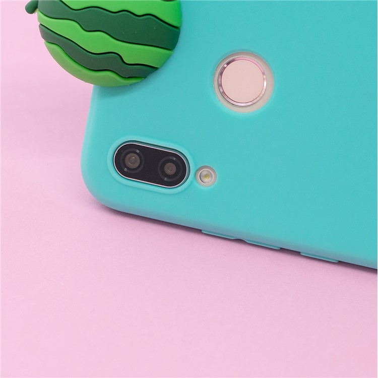 3d Mignon de Poupée Mignon Imprimerie Tpu Casse Pour Huawei P20 Lite / Nova 3e - Pastèque