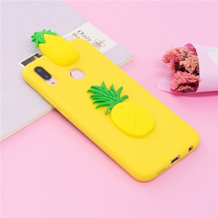 3D Cute Doll Pattern Printing TPU Shell for Huawei P20 Lite / Nova 3e - Pineapple-6