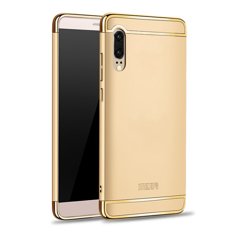 MOFI Guard Series Electroplating PC Cell Phone Cover for Huawei P20 - Gold-1