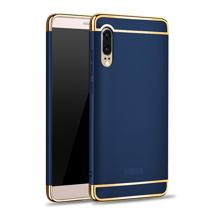 MOFI Guard Series Electroplating PC Mobile Phone Shell for Huawei P20 - Blue-1