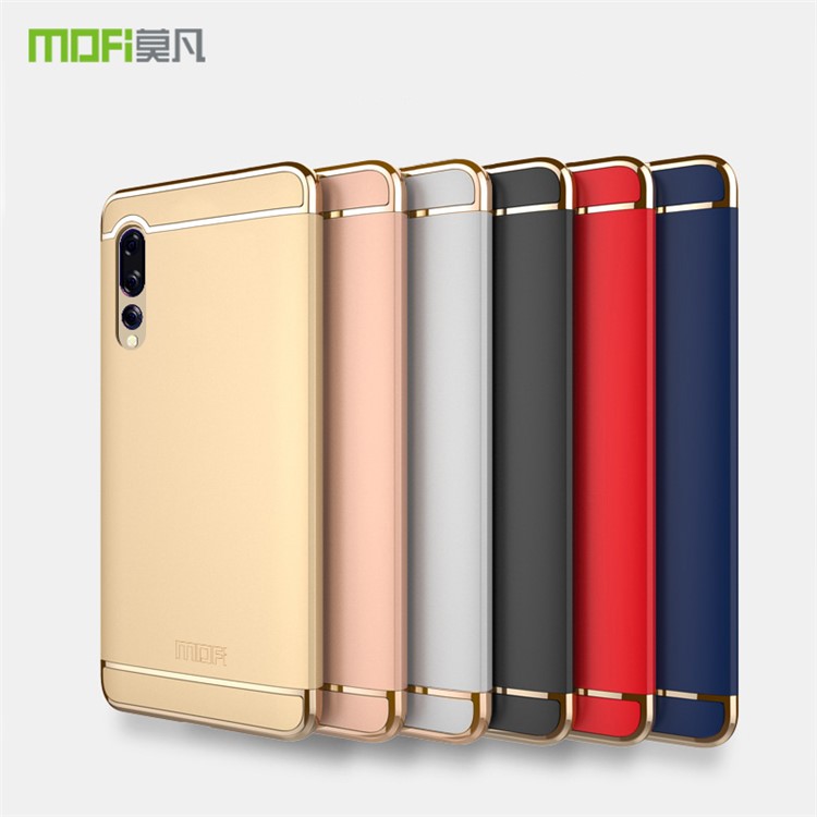 MOFI Guard Series Electroplating PC Hard Case for Huawei P20 Pro - Black-2