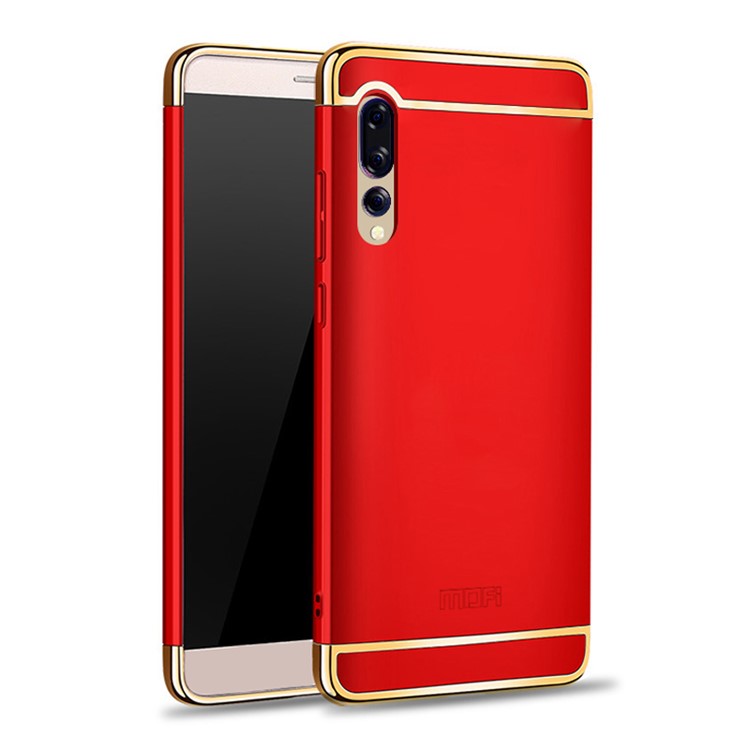 MOFI Guard Series Electroplating PC Mobile Shell for Huawei P20 Pro - Red-1