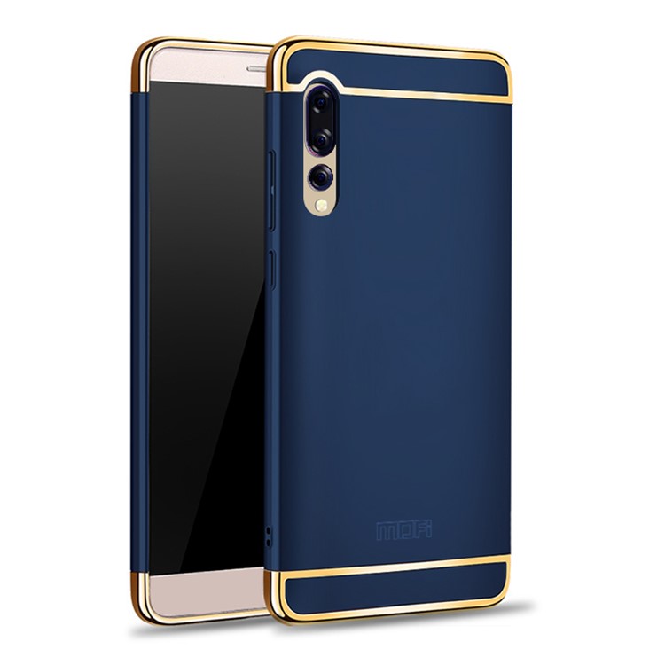 MOFI Guard Series Electroplating PC Phone Case Accessory for Huawei P20 Pro - Blue-1