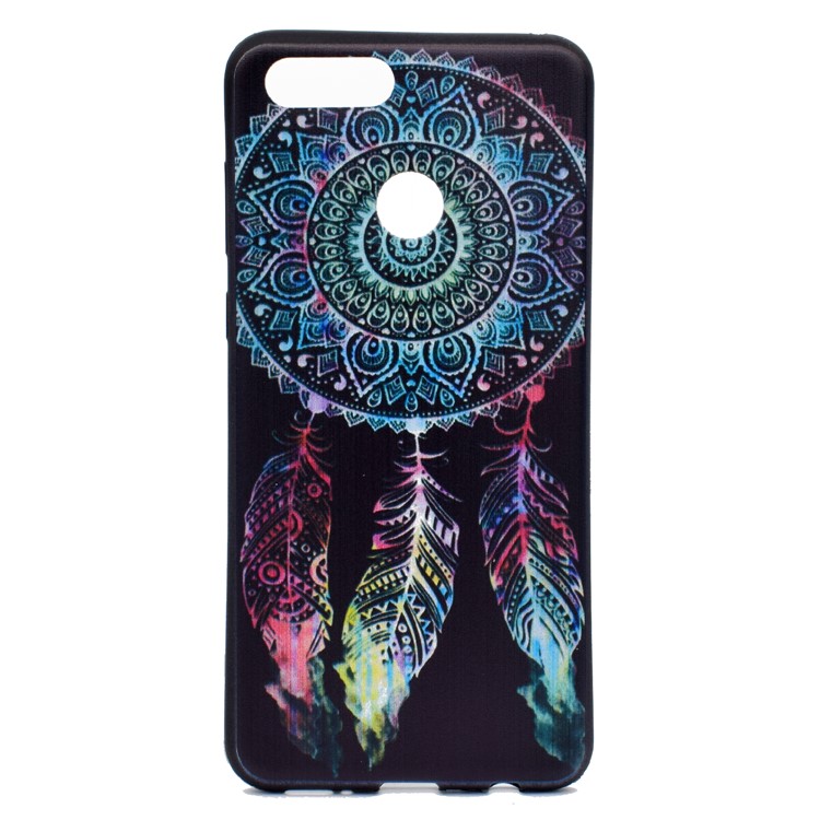 Patterned Printing TPU Soft Phone Shell for Huawei Honor 7X - Dream Catcher-2