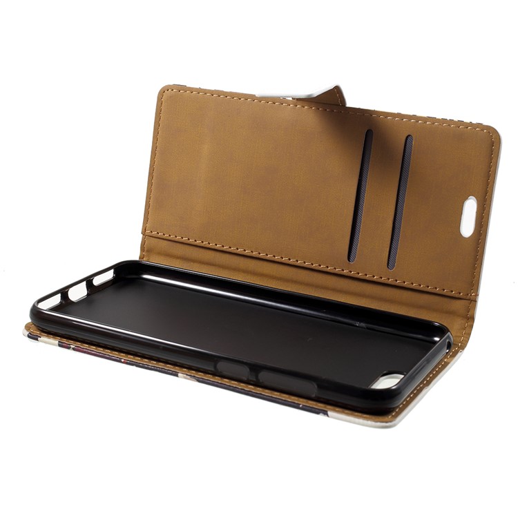 Pattern Printing Leather Wallet Case for Huawei Y6 (2018)/Honor 7A (without Fingerprint Sensor) - Tiger Pattern-6