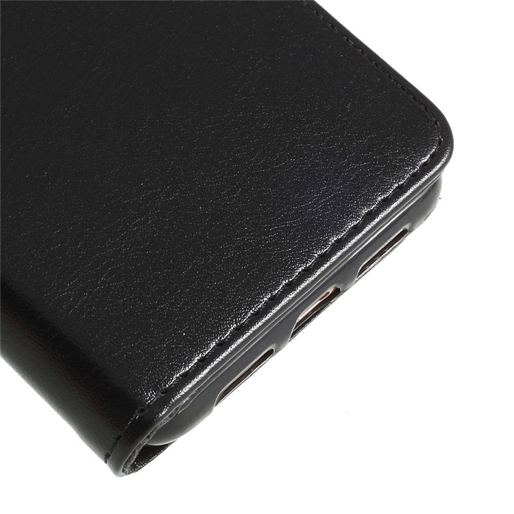 Crazy Horse Texture Flip Leather Wallet Stand Cellphone Magnetic Case for Huawei P20 - Black-7