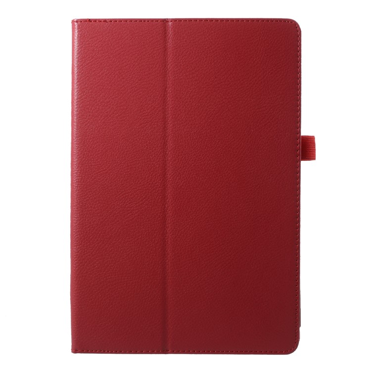 Litchi Texture PU Leather Protection Case for Huawei MediaPad M5 M5 10 / 10 (Pro) - Red-2
