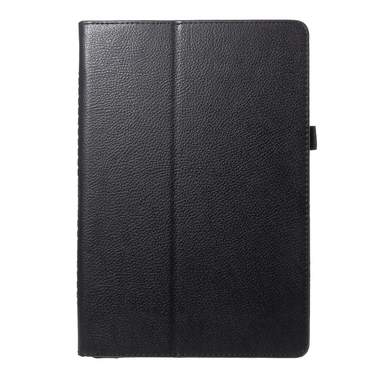 Litchi Texture PU Leather Protection Cover with Stand for Huawei MediaPad M5 M5 10 / 10 (Pro) - Black-1