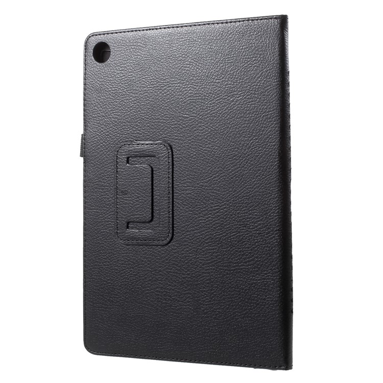 Litchi Texture PU Leather Protection Cover with Stand for Huawei MediaPad M5 M5 10 / 10 (Pro) - Black-2