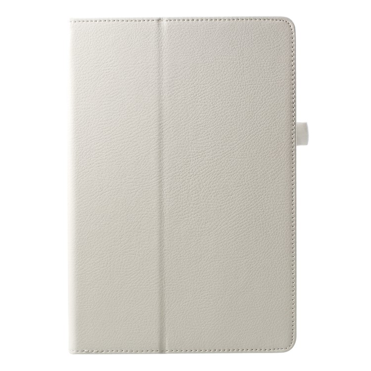Litchi Texture Stand Leather Protection Shell for Huawei MediaPad M5 M5 10 / 10 (Pro) - White-1