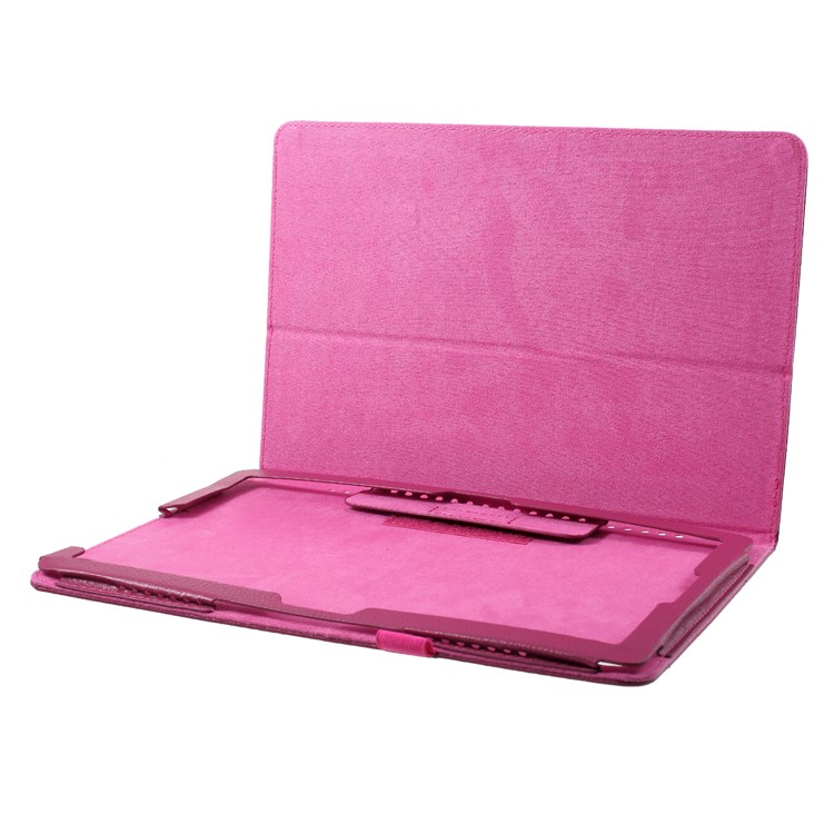Litchi Texture PU Leather Stand Tablet Case for Huawei MediaPad M5 M5 10 / 10 (Pro) - Rose-6