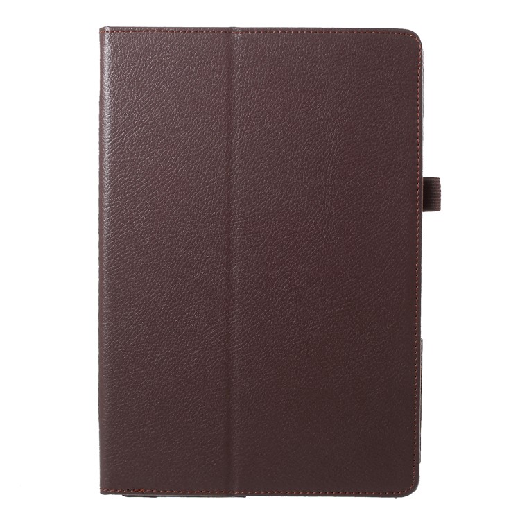 Litchi Texture PU Leather Protection Shell Case for Huawei MediaPad M5 M5 10 / 10 (Pro) - Brown-1