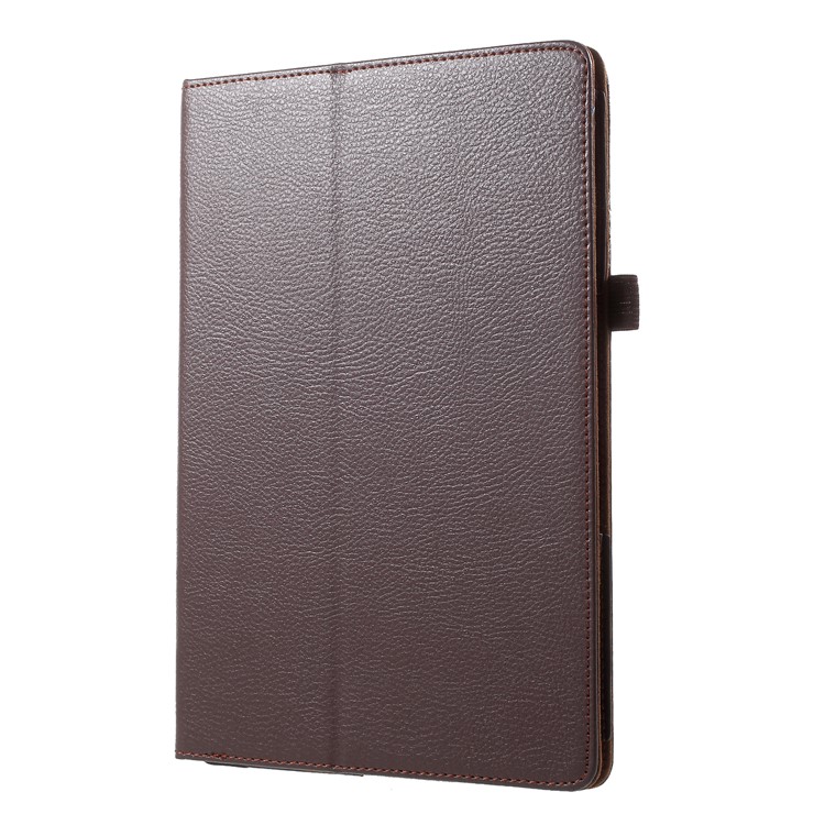 Litchi Texture PU Leather Protection Shell Case for Huawei MediaPad M5 M5 10 / 10 (Pro) - Brown-3
