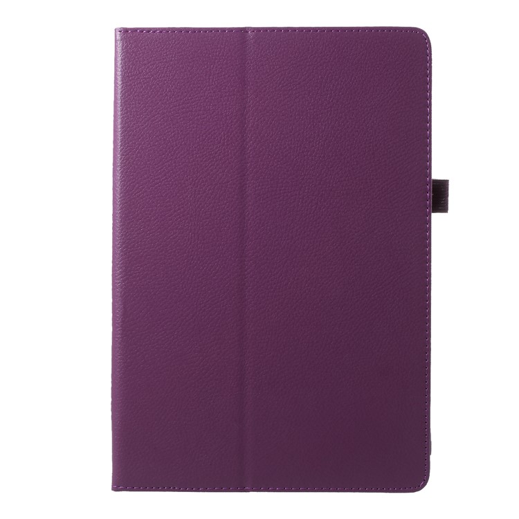 Litchi Texture PU Leather Tablet Case Cover Shell for Huawei MediaPad M5 M5 10 / 10 (Pro) - Purple-1