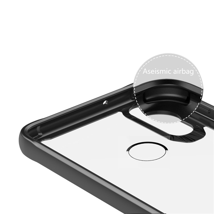 Shock Absorption PC + TPU Hybrid Cell Phone Case for Huawei P20 Lite/Nova 3e - Black-5