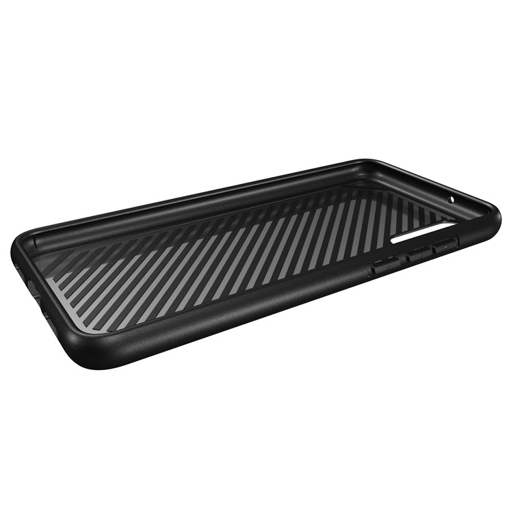 For Huawei P20 Anti-slip Armor TPU Mobile Phone Case - Black-5