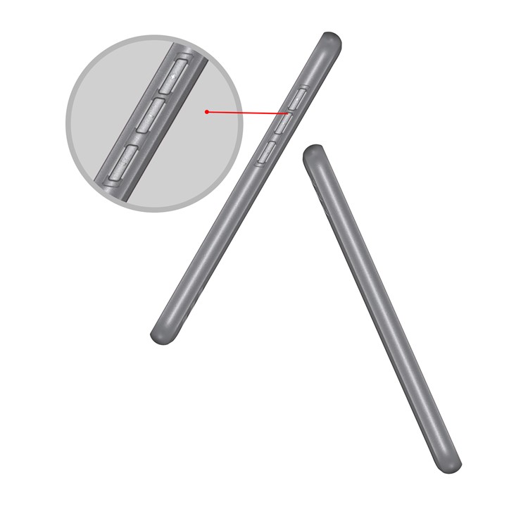 Anti-slip Armor TPU Mobile Phone Cover for Huawei P20 Pro - Grey-6