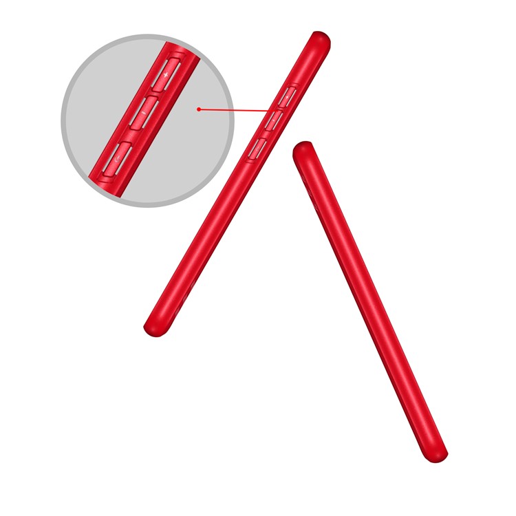 Anti-slip Armor TPU Mobile Phone Casing for Huawei P20 Pro - Red-5