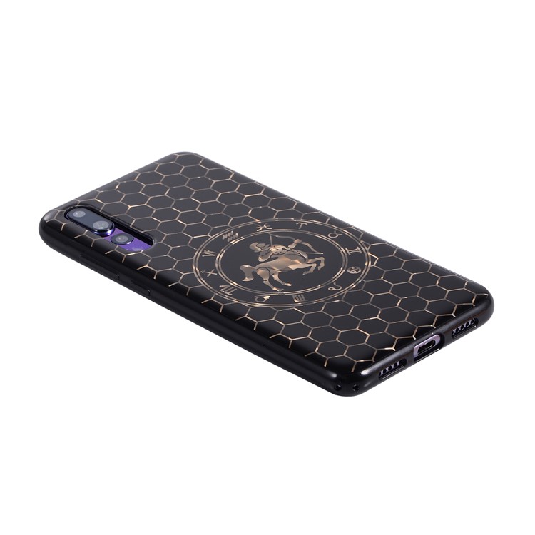 Electroplating Constellation Pattern TPU Case for Huawei P20 Pro - Sagittarius-7