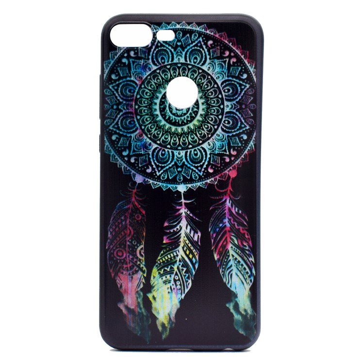Patterned Printing Soft TPU Cell Phone Case for Huawei Honor 9 Lite/9 Youth Edition - Dream Catcher-2