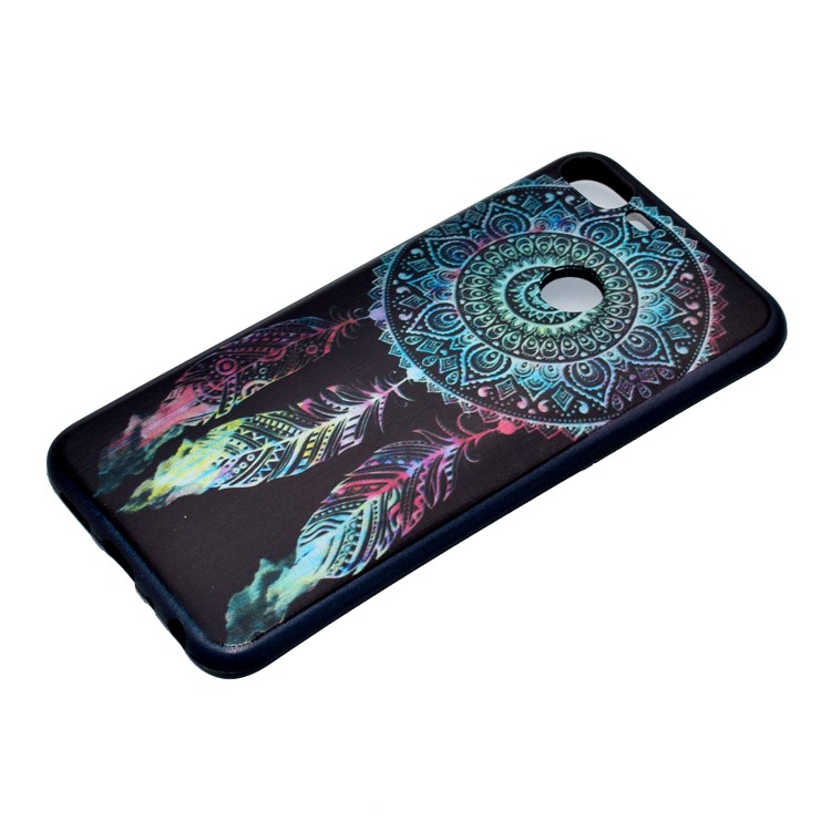 Patterned Printing Soft TPU Cell Phone Case for Huawei Honor 9 Lite/9 Youth Edition - Dream Catcher-3