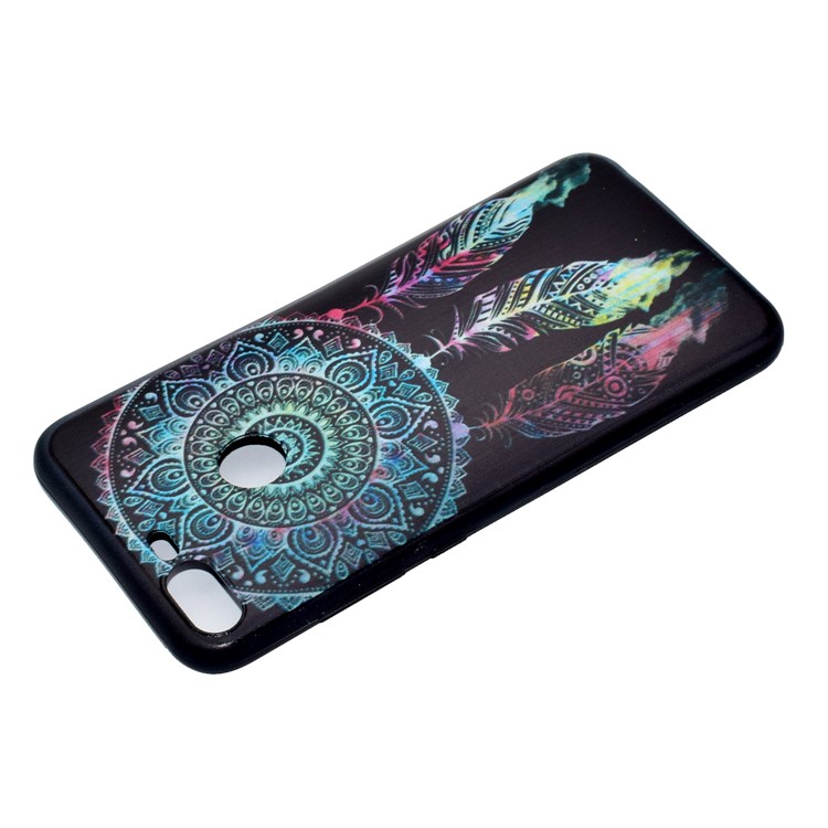 Patterned Printing Soft TPU Cell Phone Case for Huawei Honor 9 Lite/9 Youth Edition - Dream Catcher-4
