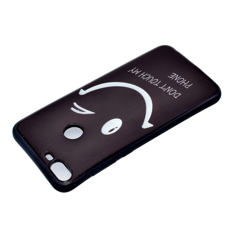 Patterned Printing Soft TPU Protective Case for Huawei Honor 9 Lite/9 Youth Edition - Smile Face-4