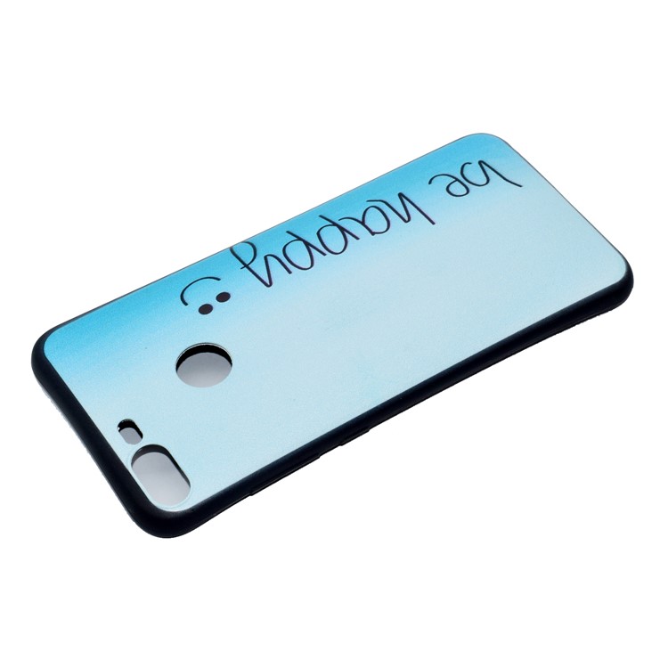Patterned Printing Soft TPU Back Cover for Huawei Honor 9 Lite/9 Youth Edition - Be Happy-4