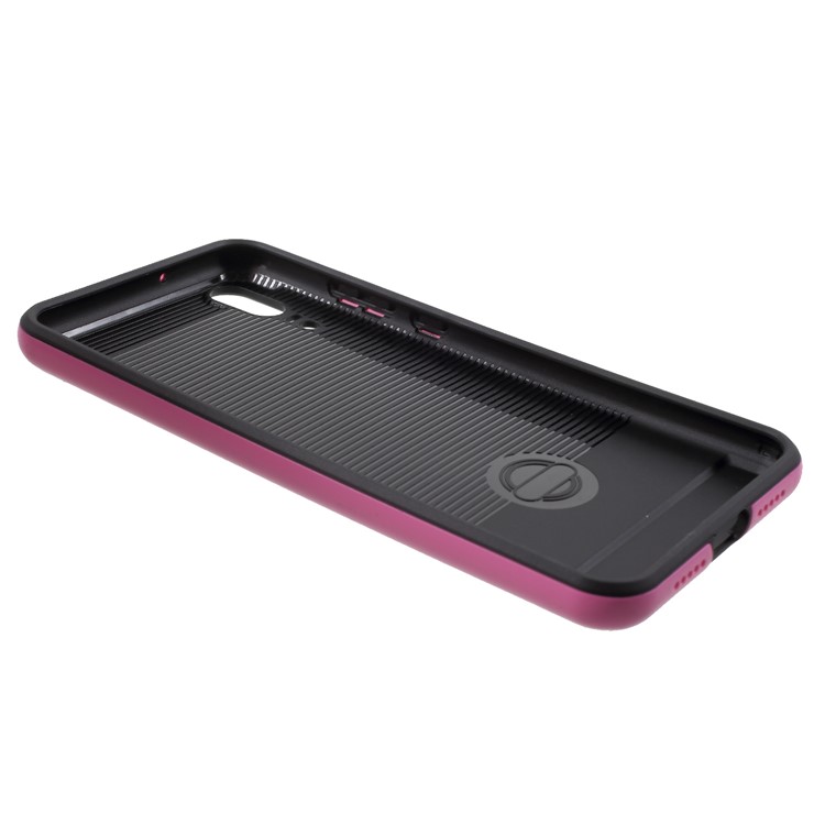 Brushed PC + TPU Combo Phone Case for Huawei P20 - Rose-5