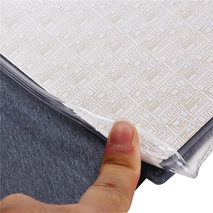 Silk Texture Leather Stand Cover for Huawei MediaPad M5 8 (8.4-inch) - Blue-10